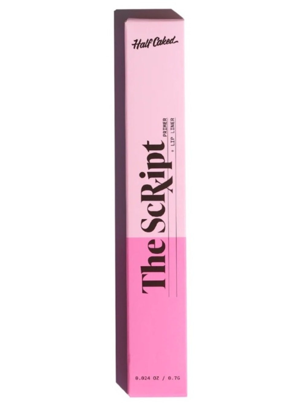 HALF CAKED The Script Lip Primer & Lip Liner in Half Life (Nude Pink ) NEW!